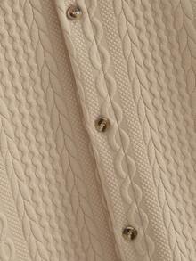 HIMLAND 男士字母印花长袖单排扣衬衫和抽绳腰裤休闲套装 - 彩色 - 查看 10