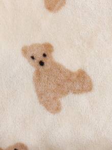 SHEIN Playful Pals 3pcs Baby Boys Thermal Lined Hooded Sweatshirts In Brown, Beige, Khaki, Suitable For Autumn And Winter, Thick And Warm Fabric, Comfortable For Outdoor Or Indoor Wear