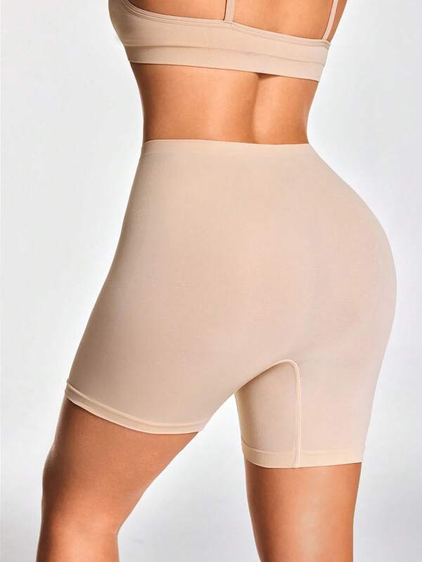 Shapelle Forme Solid Color High Waist Seamless Safety Shorts