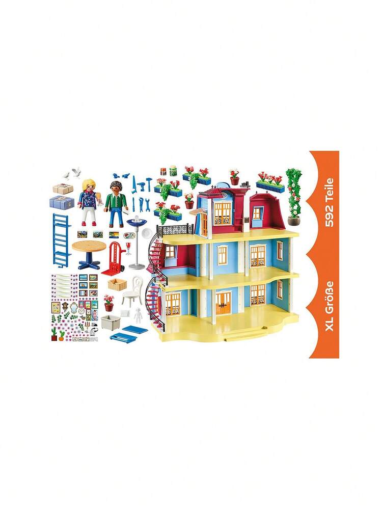 Dollhouse Mein Großes Puppenhaus GIRLS FIRST 70205 - Multicolor - View 3