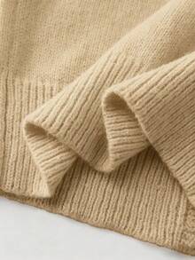 SHEIN Girls' Fashionable Casual Fresh Short Solid Color Hooded Knit Cardigan Sweater, Autumn/Winter Girl Cardigan Children Cardigan Kids Sweaters For Girls Button Girl Clothes Autumn Girl Clothes Winter Girl Sweater Jacket Children Cardigan Girl Cardigan Kids Sweaters For Girls Button Girl Clothes Autumn And Winter Clothes Girls Long Sleeve Blouses Kids Cardigan For Girls Sweatshirt For Girls Kids Sweaters For Girls Button Kids Girl Jacket Tween Girl Clothes Sweaters Girls Sweater Sweaters For Tweens Girl Sweaters For Girls Tween Tween Girl Sets Winter Chlothes For Girl Kids 11 Button Sweater Girls Kids Hooded Cardigan Autumn Winter Cardigan Children Sweaters - Khaki - View 6