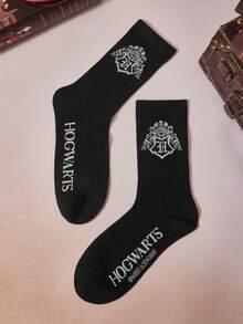 HARRY POTTER X SHEIN Women Crew Socks - Multicolor - View 3
