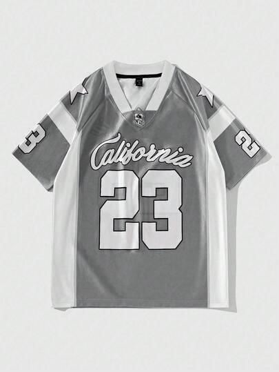 Prep T-shirt de sport à manches courtes avec imprimé numérique, jersey de hockey sur glace pour hommes, été