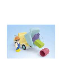 Playmobil Junior JUNIOR: LKW Mit Sortiergarage BOYS FIRST 71686 - Multicolor - View 5