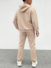 Women Two-Piece Outfits - Apricot - View 3