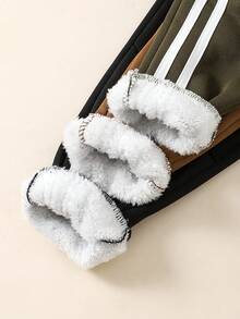 3pcs Young Boys Casual Sweatpants, Comfortable Thermal Lined, Versatile For School, Home, Sports, Suitable For 4-7 Years Old, Winter