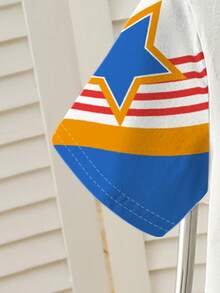 GARFIELD | SHEIN Tween Boy Casual Colorblock Cat Print Round Neck Short Sleeve T-Shirt, Summer - White - View 5