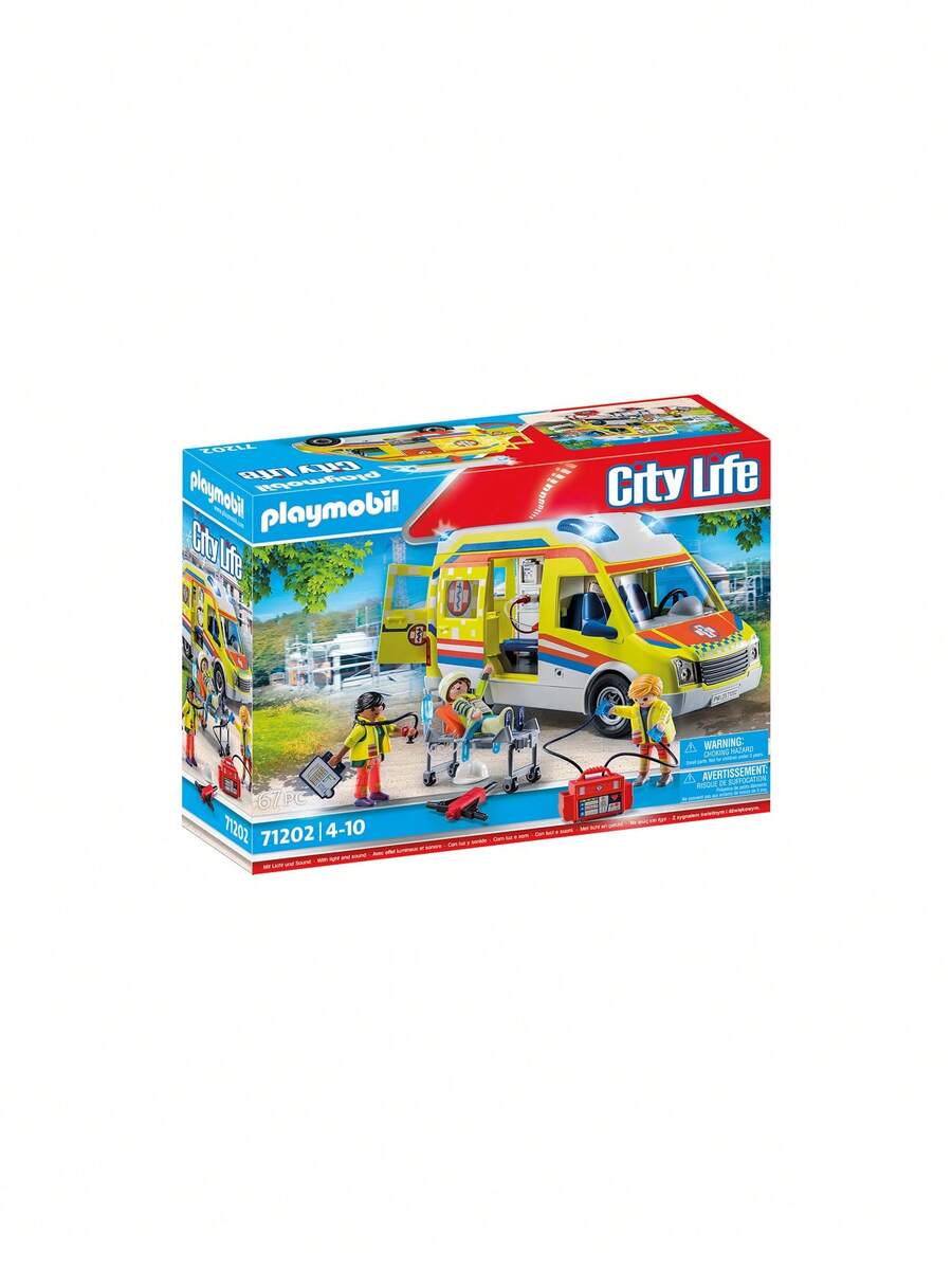 My Life Rettungswagen Mit Licht Und Sound BOYS FIRST 71202 - Multicolor - View 1