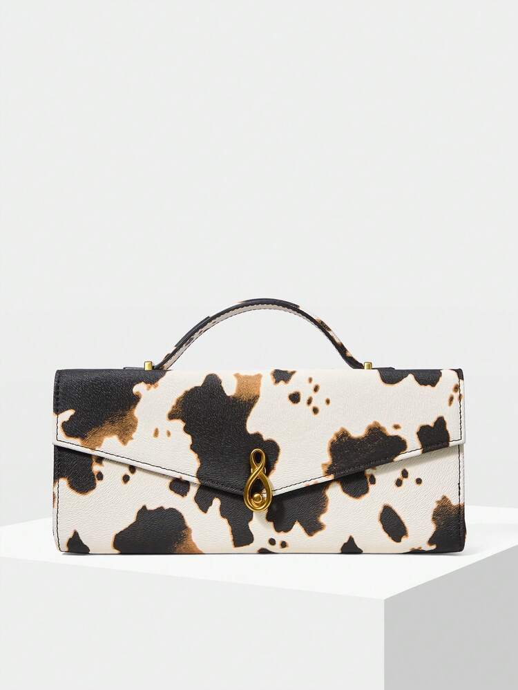 ELEGANT EMBOSSED TOP HANDLE BAG FOR COMMUTER