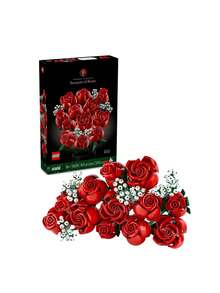 LEGO The Botanical Collection Bouquet Of Roses GIRLS FIRST10328 - Multicolor - View 1