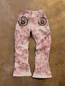 Glimmora Quần dài nữ cạp chun in họa tiết độc đáo, kiểu dáng thường ngày. - Nhiều màu - Xem 2