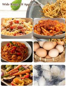 1pc Stainless Steel Pasta Spoon, Household Noodle Spoon, Bar Ice Scoop, Dumpling Scoop, Egg Scoop, Suitable For Families, Hotels, Restaurants, Bars, Etc Christmas Gift