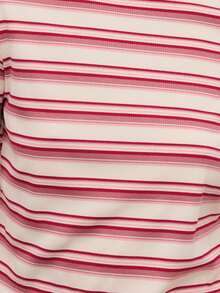 Nöista 条纹长袖上衣，采用柔软弹力面料，打造舒适的春假造型。完美适用于休闲、节日度假、情人节以及春夏各种场合。 - 彩色 - 查看 7