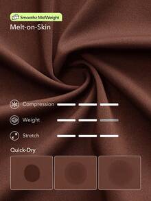 OutZeal Women Sports PantsCasual Yoga Lounge Summet Spring Quick-Dry Buttery Soft High Waist Straight Leg Solid Color Active Bottoms - Brown - View 4