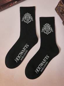 HARRY POTTER X SHEIN Women Crew Socks - Multicolor - View 2