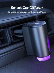 Teckwe Smart Car Air Freshener Diffuser With Adjustable Modes, Bathroom Air Freshener Long Lasting, Home Fragrance, Car Accessories