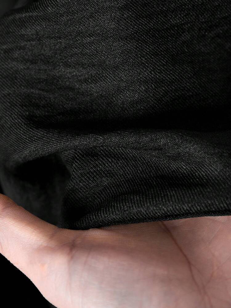 Women's Casual Solid Color Tie-Wrap Long Dress Black Abaya For Women Modest Clothing Woman Black Church Dress Women Dress Modest Winter Dress For Women Women Abaya Dress Tie Waist Dress  Elegant Dresses For Women  Casual Dress
