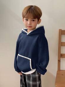 DAZY 男童运动衫 - 藏蓝色 - 查看 5