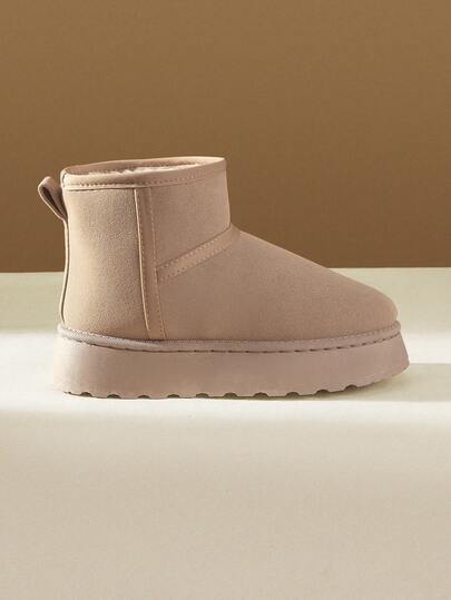 CUCCOO EASI Botas de nieve casuales, cálidas y cómodas para mujer, otoño/invierno