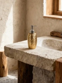 Zazumi 1pc The Original Design Of The Ceramic Emulsion Bottle Combines Decoration And Practicality. It Is An Essential Item For Daily Home Use And An Excellent Gift For Festivals. It Is Suitable For Bathrooms, Hotels And Homestays Ramadan Festival - Multicolor - View 7