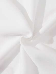 SHEIN Explorewe Bộ 2 áo nỉ in họa tiết quả anh đào rộng rãi cho bé gái và quần jean ống đứng ống rộng đã giặt, thích hợp cho các hoạt động ngoài trời, đi học, đi chơi vào mùa thu/đông - trắng - Xem 4