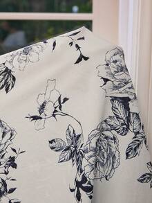 Serenescape Crinkle Print Vacation Style Robe And Camisole Pants Set, Autumn/Winter - Khaki - View 7