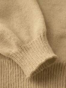 SHEIN Girls' Fashionable Casual Fresh Short Solid Color Hooded Knit Cardigan Sweater, Autumn/Winter Girl Cardigan Children Cardigan Kids Sweaters For Girls Button Girl Clothes Autumn Girl Clothes Winter Girl Sweater Jacket Children Cardigan Girl Cardigan Kids Sweaters For Girls Button Girl Clothes Autumn And Winter Clothes Girls Long Sleeve Blouses Kids Cardigan For Girls Sweatshirt For Girls Kids Sweaters For Girls Button Kids Girl Jacket Tween Girl Clothes Sweaters Girls Sweater Sweaters For Tweens Girl Sweaters For Girls Tween Tween Girl Sets Winter Chlothes For Girl Kids 11 Button Sweater Girls Kids Hooded Cardigan Autumn Winter Cardigan Children Sweaters - Khaki - View 5