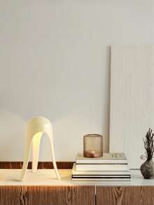 Teckwe Đèn bàn phong cách tối giản hiện đại, 3 chế độ màu và RGB, đèn ngủ sáng tạo cho bàn làm việc, giá sách, trang trí phòng. - Một cỡ - Xem 4