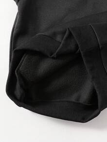 Vacaura 2pcs/Set Teenager Casual Loose Fit Hoodie Sweatshirt And Straight Leg Sweatpants Set, Suitable For Daily Wear, Autumn/Winter