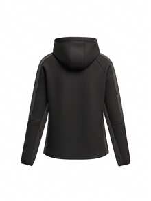 Puma Sports Sweatshirts Fleece-Lined Stretchy Comfortable Weekend Sports Commuting Black 676072-01 - Dark Grey - View 2