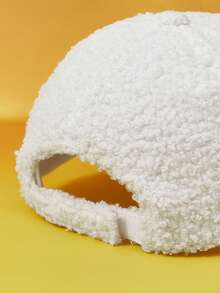 LOONEY TUNES X SHEIN Mũ lưỡi trai thêu họa tiết hoạt hình thường ngày dành cho nữ - trắng - Xem 5