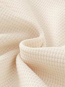 SHEIN 2 pièces/Set Pantalon salopette en jean bleu clair à la mode pour bébés garçons/unisexe avec poches et T-shirt à manches longues blanc, convient pour le printemps, l'automne, le style casual