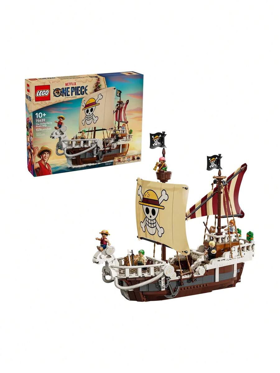 LEGO One Piece The Going Merry Pirate Ship BOYS FIRST 75639 - Multicolor - View 1