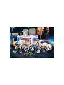 City Action Rettungs-Fahrzeug: US Ambulance BOYS FIRST 70936 - Multicolor - View 2