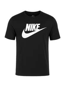 Nike Sportswear Icon Futura Men's T-Shirt Black - Black - View 1