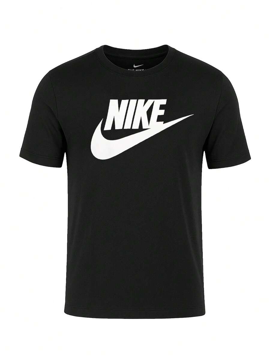 Nike Sportswear Icon Futura Men's T-Shirt Black - Black - View 1