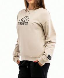 Kappa Women's Sweatshirt Beige - CLOUD - View 3