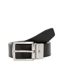 Tommy Hilfiger Leather Men's Belt Black - Blue/Black - View 1