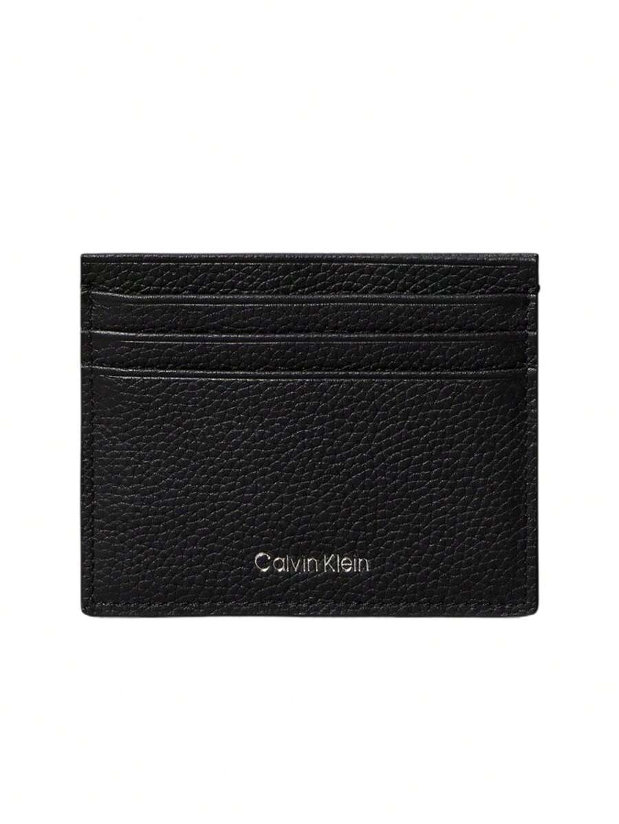 Calvin Klein Leather Men's Wallet Cards Black