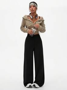 Dewbera 女士宽松休闲运动裤，适合户外运动和跑步