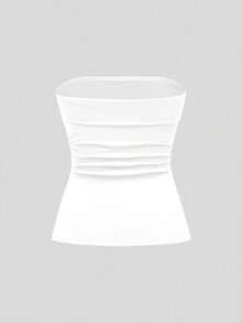 Women Tops - White - View 2