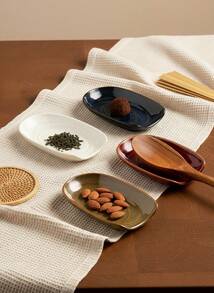 Cirelle 陶瓷厨具架、勺子架、复古陶瓷汤匙架、勺子托盘、炊具储物托盘、咖啡和甜点勺搁盘、理想的母亲节和圣诞节礼物、复古窑烧多色设计