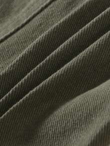 SHEIN Playful Pals 2-częściowy komplet dżinsów dla chłopców w jednolitym kolorze, wygodny, z elastyczną talią, jesienny - Wielokolorowe - Zobacz 4