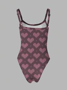 Rovax Body de mujer de uso diario con estampado digital de moda y sexy - Multicolor - Ver 2