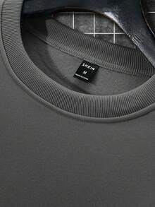 Manfinity Homme 男士字母印花圆领长袖卫衣和运动裤休闲两件套健身服 男士慢跑服 男士休闲套装 男士运动服套装 男士运动套装 - 彩色 - 查看 6