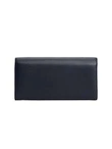 Tommy Hilfiger Large Flag Flap Over Women's Wallet Navy - Black - View 2