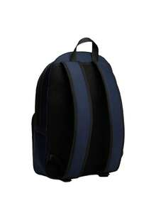 Tommy Hilfiger Tonal Metal Logo Men Backpack Black - Blue - View 2