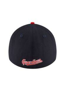 New Era Cleveland Guardians 39Thirty Men's Baseball Cap Navy Blue - Beige/ Nude - Ver 3