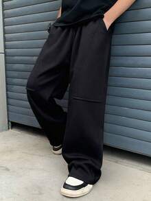 SHEIN 男童休闲百搭运动裤，适合上学、日常休闲穿着、运动以及秋冬季节穿着。 - 彩色 - 查看 6