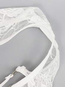 DrisQ Men's Comfortable & Sexy Lace Underwear - White - View 4